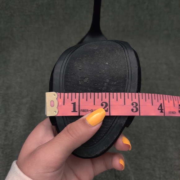 Shoedazzle Black Suede Caged Open Toe Pumps - Picture 9 of 12